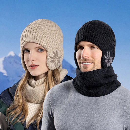 🔥Limited time 45% off ❄️Winter Beanie Hat Scarf Sets Warm Knit Hat