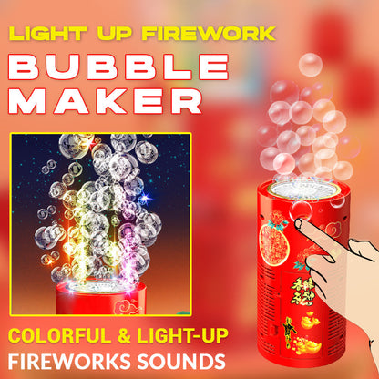 Fireworks Bubble Machine